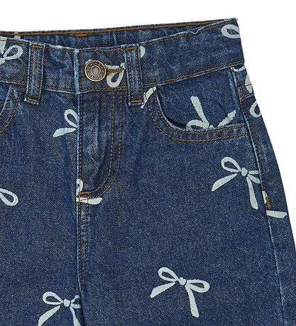 The New Siblings Jeans - TnstVinaya - Medium Blue Denim AOP