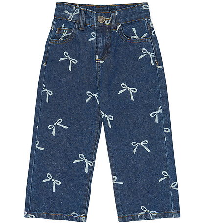 The New Siblings Jeans - TnstVinaya - Medium Blue Denim AOP
