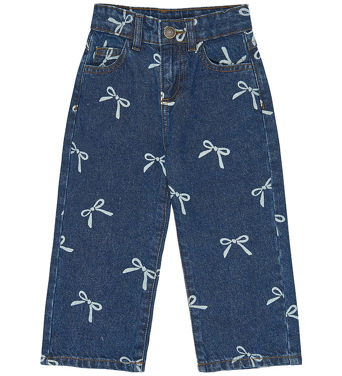 The New Siblings Jeans - TnstVinaya - Medium Blue Denim AOP