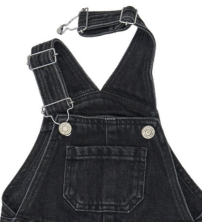 The New Siblings Smækbukser - TnstValu - Black Denim Wash