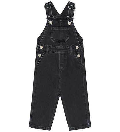 The New Siblings Smækbukser - TnstValu - Black Denim Wash