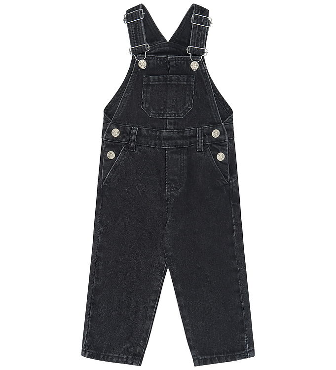 The New Siblings Smækbukser - TnstValu - Black Denim Wash