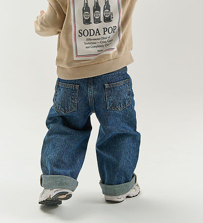 The New Siblings Jeans - TnstValu - Baggy Fit - Dark Blue Denim