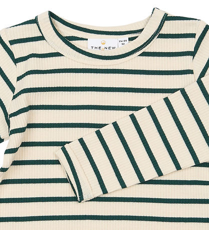 The New Siblings Bluse - Rib - TnstVico - June Bug Striped