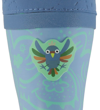 Affenzahn Gummistøvler m. For - Puddly Bird of Paradise - Blå