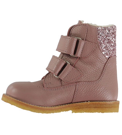 Angulus Vinterstøvler - Tex - Faded Rose/Blossom Glitter