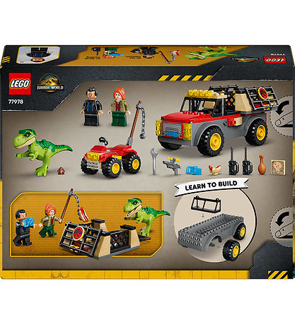 LEGO® Jurassic World - Ung T. rex-transportvogn 77978 - 115 Dele