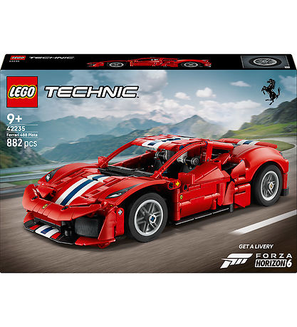 LEGO® Technic - Ferrari 488 Pista-bil 42235 - 882 Dele