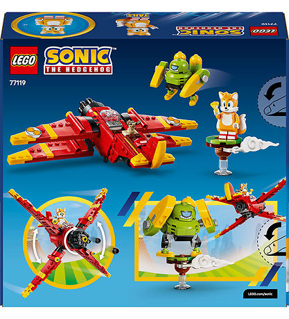 LEGO® Sonic the Hedgehog™ - Tails' Tornado-1 77119 - 310 Dele