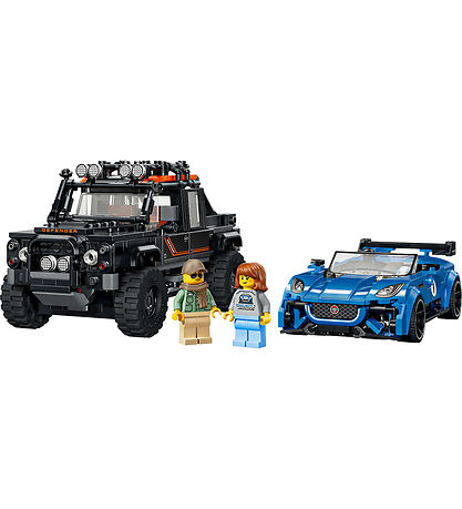LEGO® Speed Champions - Jaguar Project 7 og Land Rover Defender 