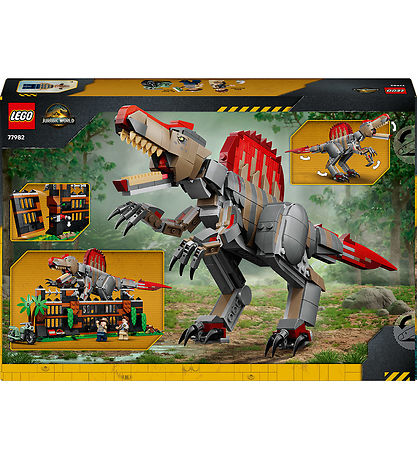 LEGO® Jurassic World - Spinosaurus-dinosaurflugt 77982 - 820 Del