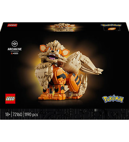 LEGO® Pokémon™ - Arcanine Pokémon 72160 - 1190 Dele