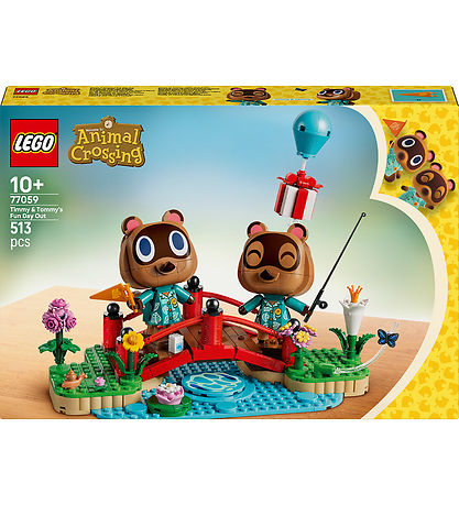 LEGO® Animal Crossing™ - En sjov dag med Timmy og Tommy 77059 -