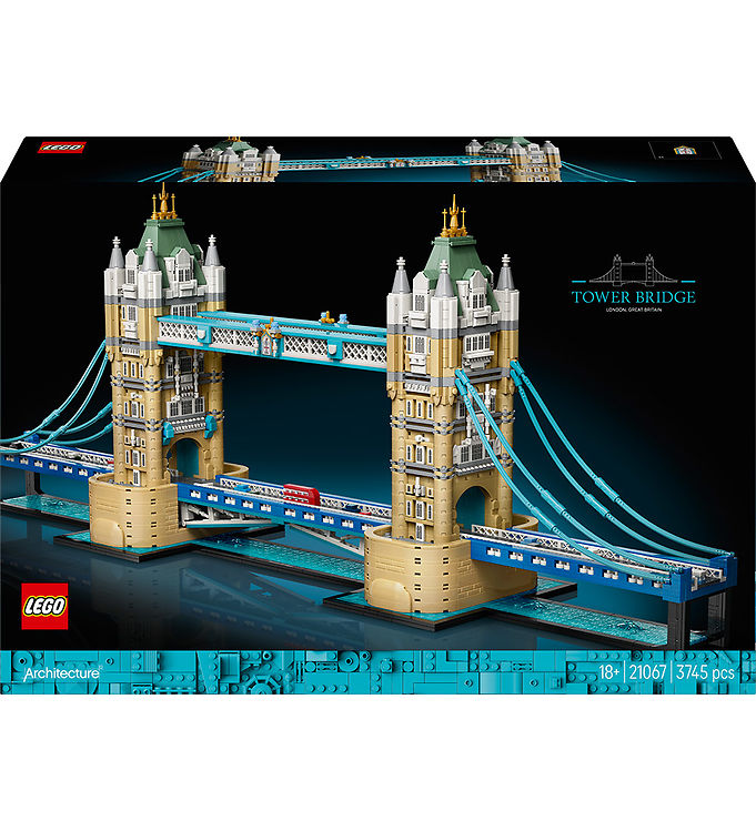 LEGO® Architecture - Tower Bridge 21067 - 3745 Dele