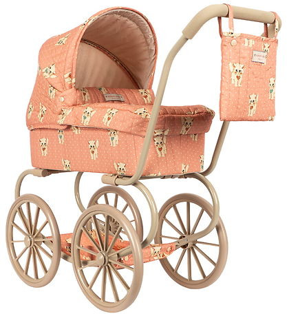 Konges Sløjd Dukkevogn - Pram - Ciao Miao Rose