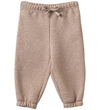 Sofie Schnoor Sweatpants - NetusKB - Brown Melange