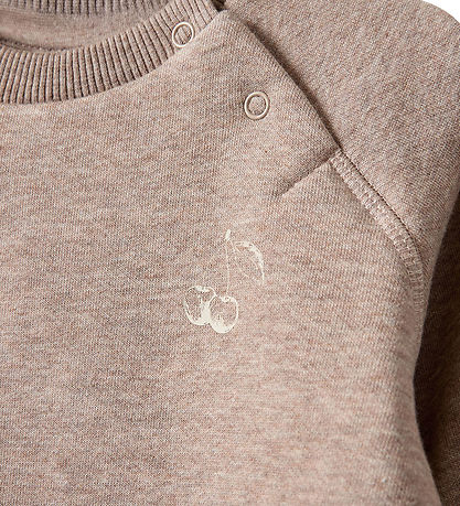 Sofie Schnoor Sweatshirt - ElisKB - Brown Melange
