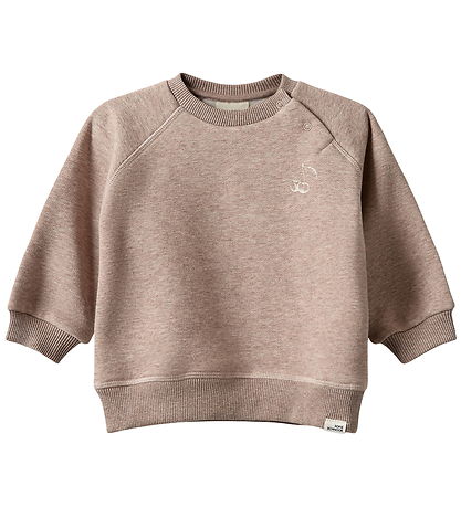 Sofie Schnoor Sweatshirt - ElisKB - Brown Melange