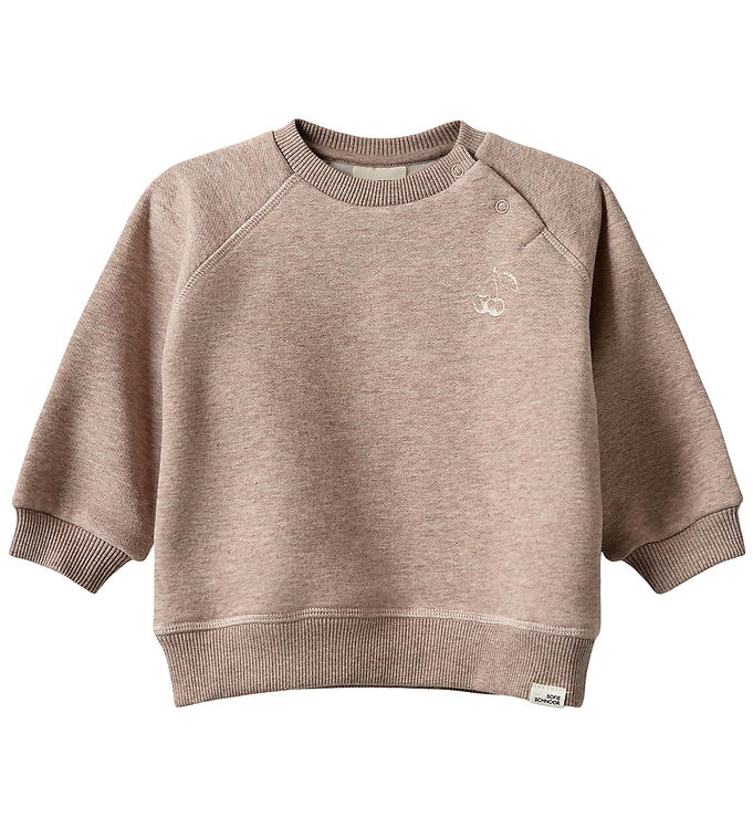 Sofie Schnoor Sweatshirt - ElisKB - Brown Melange
