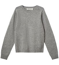 Sofie Schnoor Bluse - Strik - Deliasy - Grey Melange