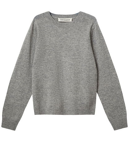 Sofie Schnoor Bluse - Strik - Deliasy - Grey Melange