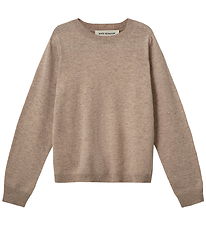 Sofie Schnoor Bluse - Strik - Deliasy - Brown Melange