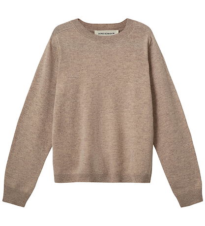 Sofie Schnoor Bluse - Strik - Deliasy - Brown Melange