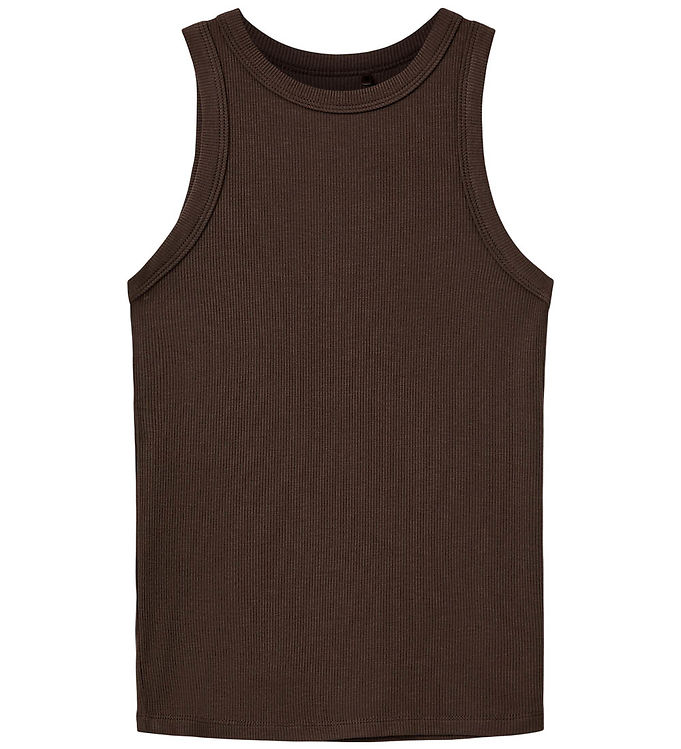 Sofie Schnoor Top - Rib - Jullisy - Brown fudge
