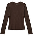 Sofie Schnoor Bluse - Rib - Petriciasy - Brown Fudge