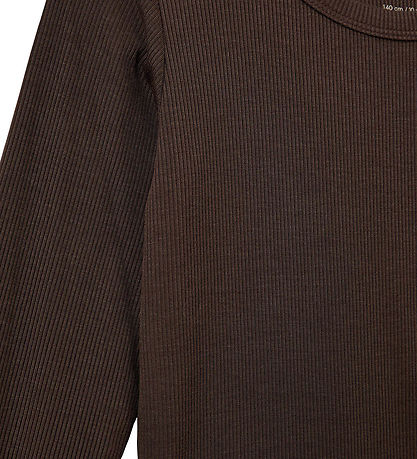 Sofie Schnoor Bluse - Rib - Petriciasy - Brown Fudge