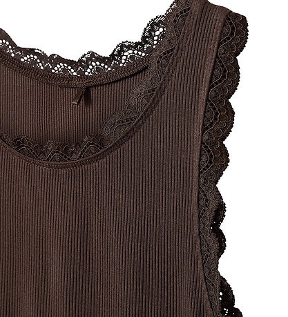 Sofie Schnoor Top - Rib/Blonder - Astridsy - Brown Fudge
