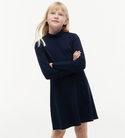 Tommy Hilfiger Kjole - Dark BlueBlue