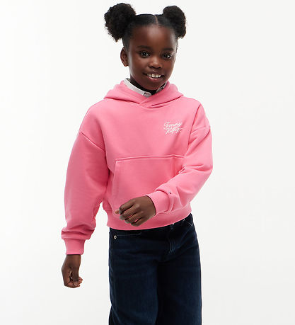 Tommy Hilfiger Hættetrøje - Exotic Pink