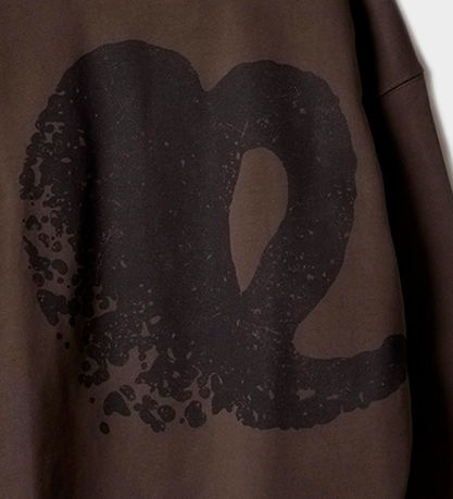 Lala Berlin Sweatshirt  - Brown Black Heart