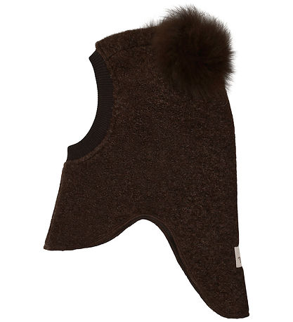 Huttelihut Elefanthue - Dark Brown Melange