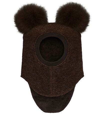 Huttelihut Elefanthue - Dark Brown Melange