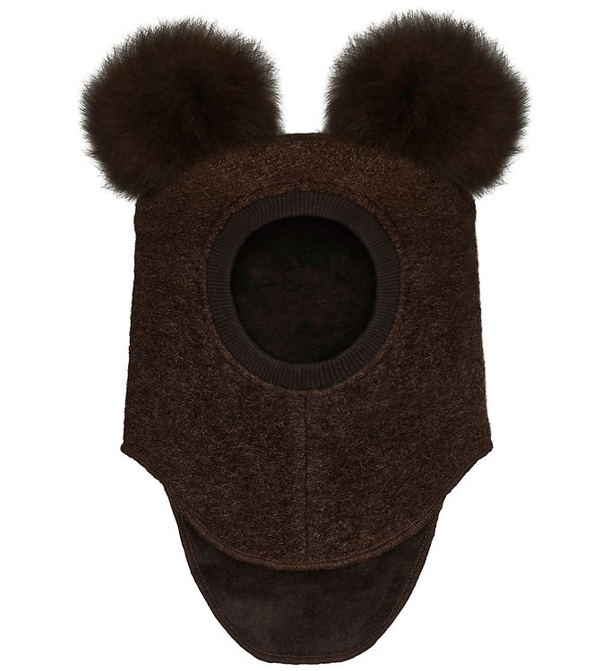 Huttelihut Elefanthue - Dark Brown Melange