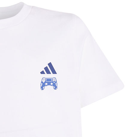 adidas Performance T-shirt - J Game 2 - White
