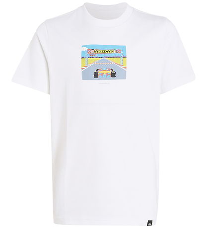 adidas Performance T-shirt - J Game - White