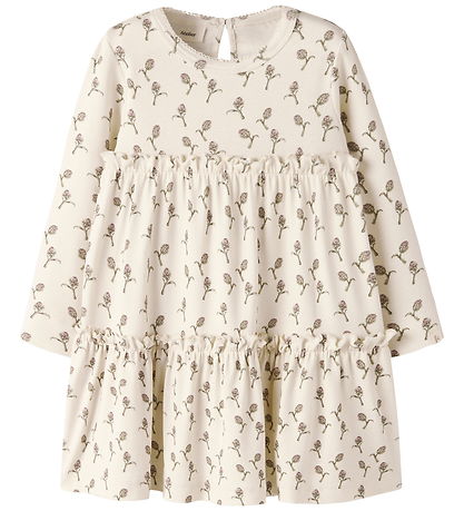 Lil Atelier Kjole - NmfGayo - Turtledove/Artichoke