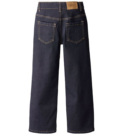 Molo Jeans m. Fleece - Andy Warm - Washed indigo