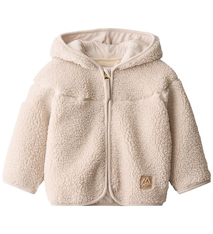 Molo Fleecejakke - Teddy - Ummi - Soft Powder