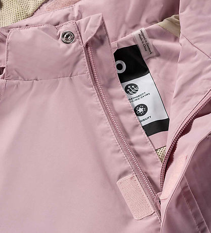 Molo Regnjakke  - Waiton -Blue Pink