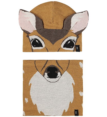 Molo Hue m. Tube - Kleo - Uld/Akryl - Fawn Deer