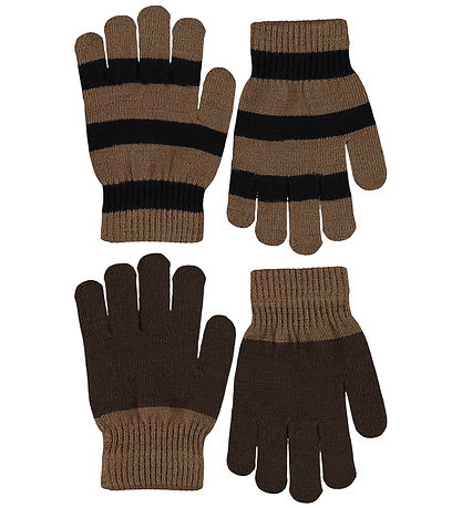 Molo Handsker - Strik - Kei - 2-pak - Bark Brown