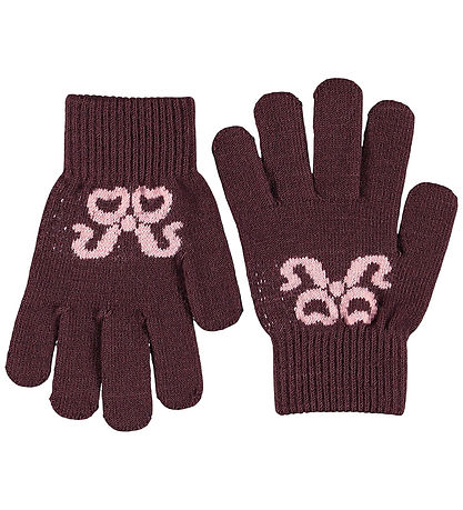 Molo Handsker - Strik - Kaapo - Burgundy