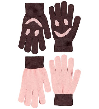 Molo Handsker - Strik - Kello - 2-pak - Burgundy