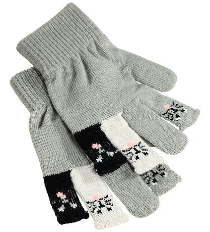 Molo Handsker - Strik - Kaapo - Dappled Grey