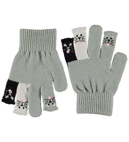 Molo Handsker - Strik - Kaapo - Dappled Grey