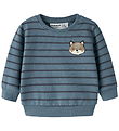 Name It Sweatshirt - NbmNaddel - Blue Mirage